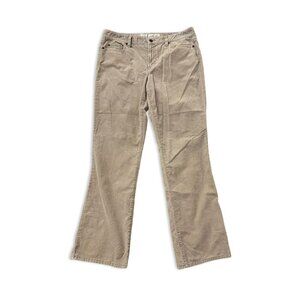 Tan Bootcut Corduroy Jeans by Ann Taylor Loft - Size 12